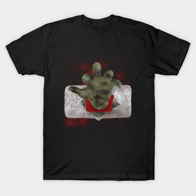 Zombie Hand T-Shirt by Shock Emporium